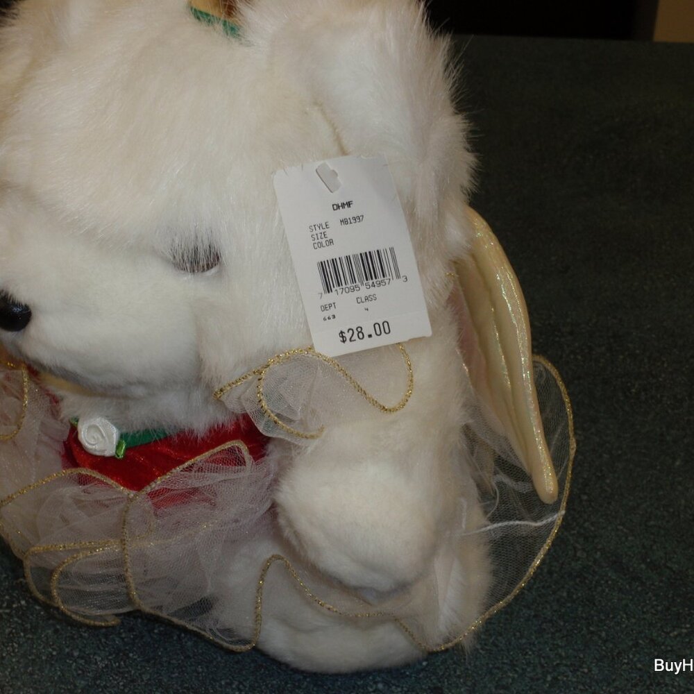 1997 Dayton Hudson Miss Santa Bear SUGAR PLUM FAIRY With Bag - CHRISTMAS GIFT! - Picture 5 of 7